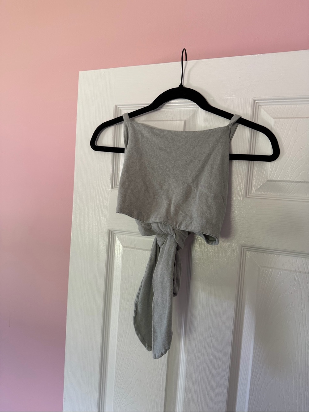 Sparrow Co Tie Crop Top